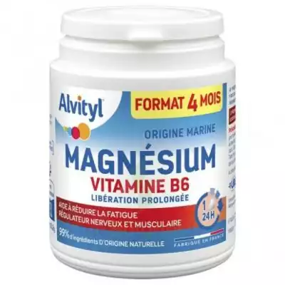 Alvityl Magnésium Vitamine B6 Libération Prolongée Comprimés Lp Pot/120 à JOUE-LES-TOURS