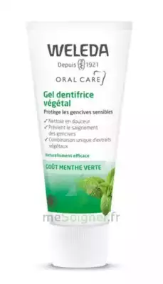 Weleda Soins Bucco-dentaires Gel Dentifrice Végétal 2t/75ml à JOUE-LES-TOURS